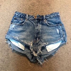 Naked Wardrobe denim shorts